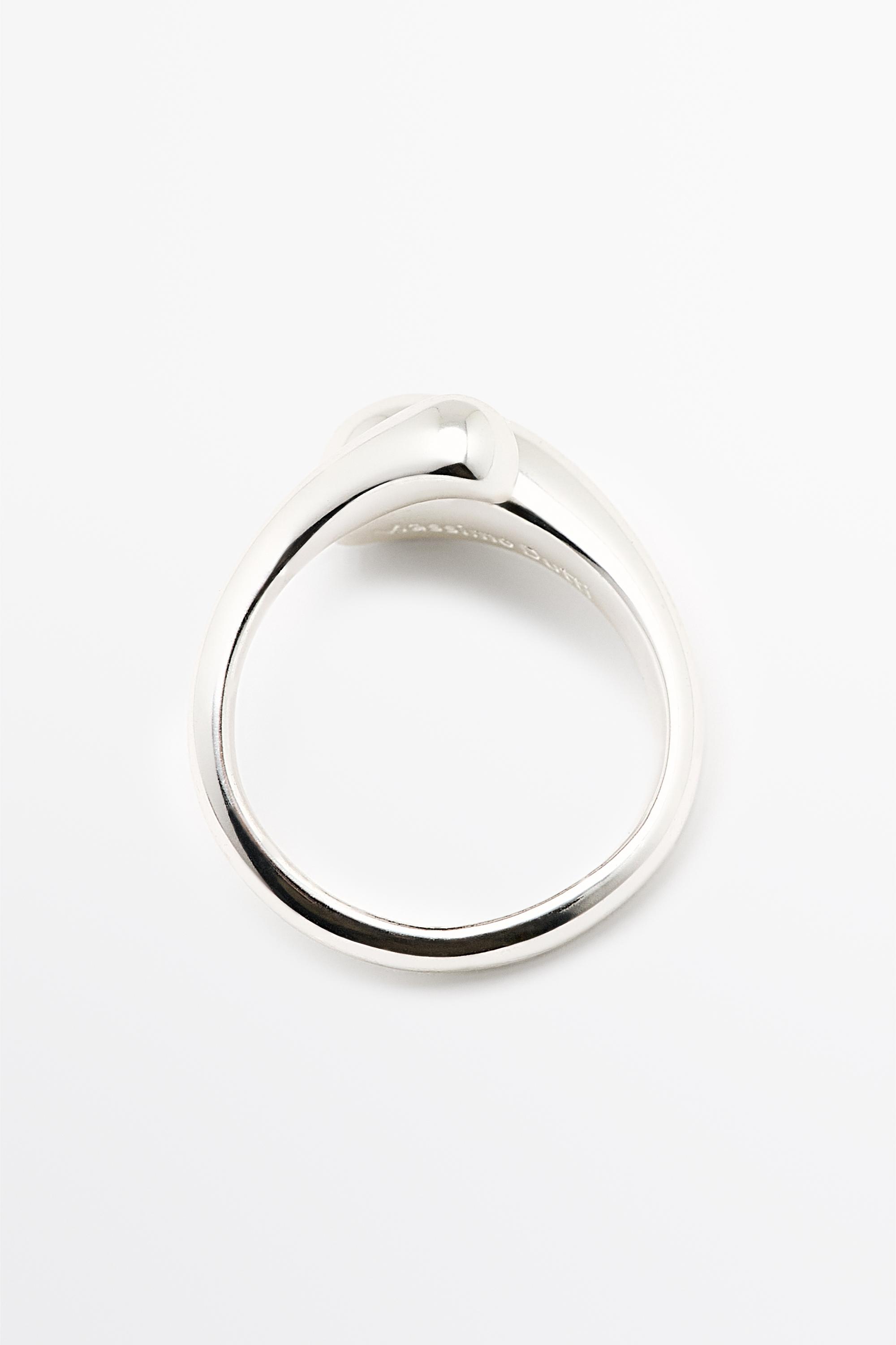 Bague double goutte